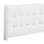 Structure de lit double Crisp White Elegant Transition