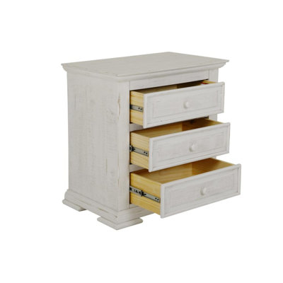 Terra White 3-Piece Bedroom Set