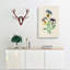 Illustration Of Wild Pansies - Wrapped Canvas Painting-55362284