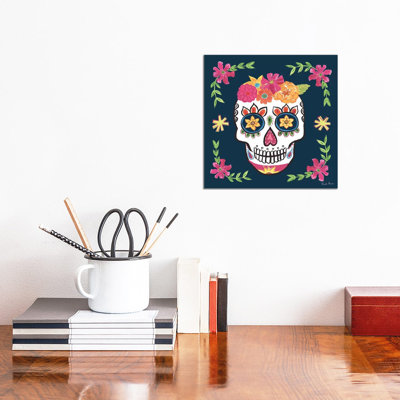 Day of the Dead II 1 Piece Wrapped Canvas Painting