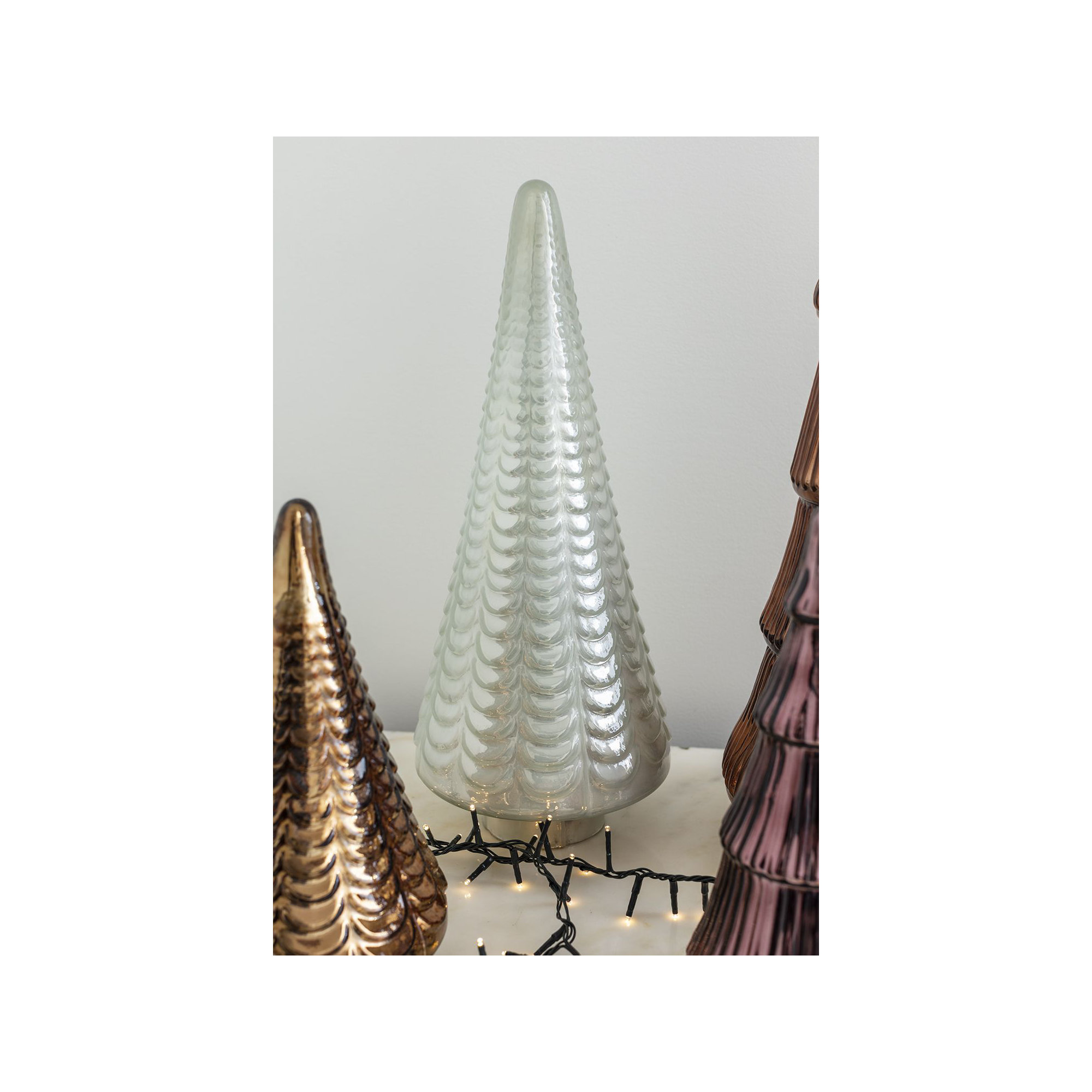 Tree, White, 18.25" H x 8" W x 8" D
