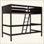 Lit mezzanine en bois avec échelle-1440779849