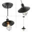 Luminaire suspendu conique à 1 lumière Radom