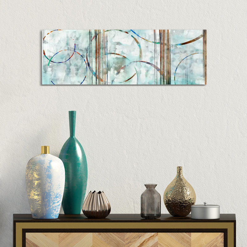 Seafoam Panoramic by Edward Selkirk - Wrapped Canvas Panoramic Print, 30.48 cm H x 91.44 cm W x 3.175 cm D