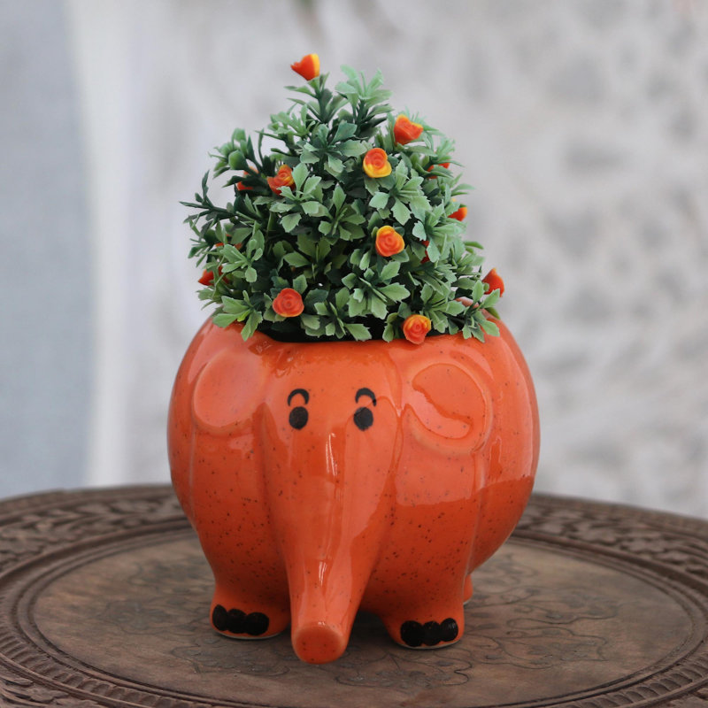 Ceramic Statue Planter