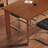 Retro And Elegant Rectangular Dining Table-113722540