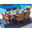 Ensemble de salle à manger 6 personnes avec coussins 69,5 po Sorrento-1518907749