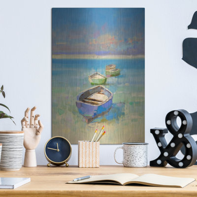 Breakwater Bay 'Caribbean Beach' by Vahe Yeremyan Metal Wall Art