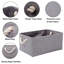 Highland Dunes Fabric Decorative Bin