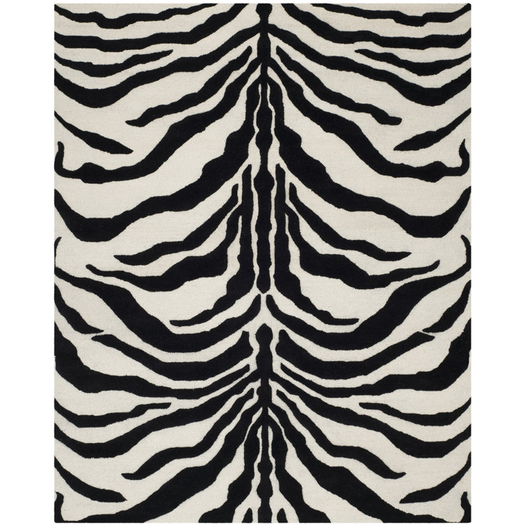 Cambridge Hand Tufted Wool Animal Print Rug