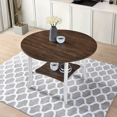 Ensemble de table ronde avec 1 table et 4 chaises