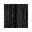 Mudcloth Black Geometric Design VI by Ellie Roberts - Print on Canvas-1431161346-1431161374