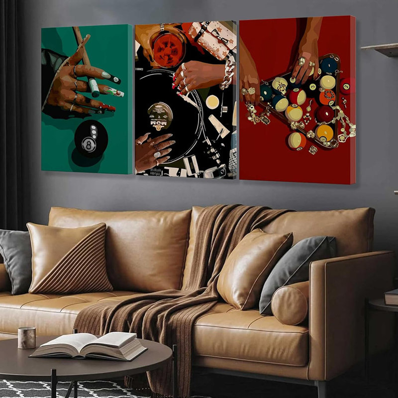 3 Piece Wrapped Canvas Print