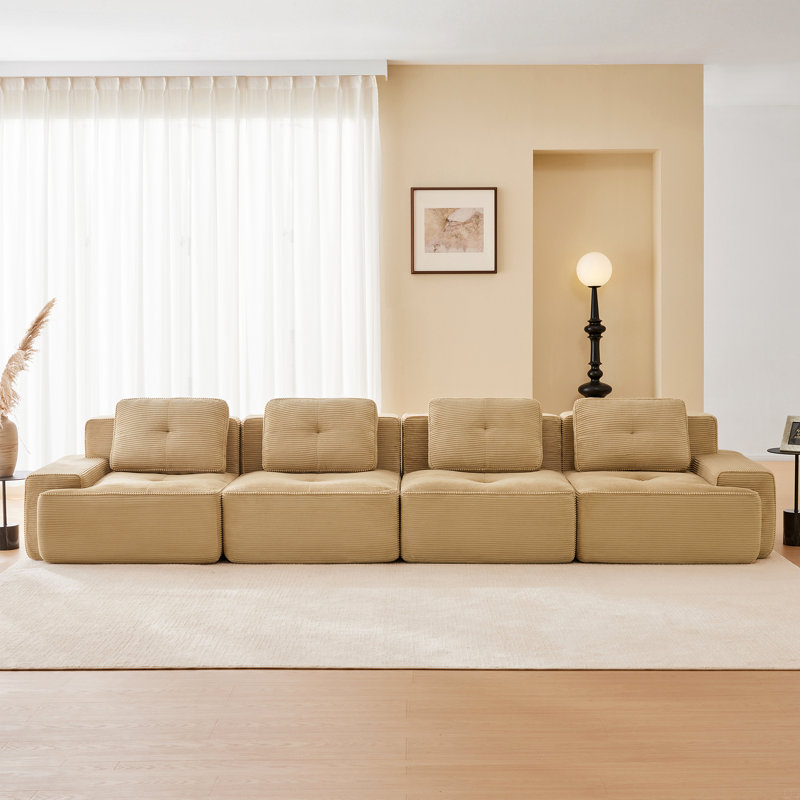 Canapé modulaire 153 "153", Brun