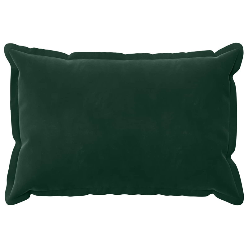 Dark Green Cushion Cover, Rectangle 70cmH x 50cmW, Dark Green