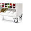 Yoder 48cm W Steel Kitchen Trolley with Stainless Steel Top and Locking Wheels-1392083233