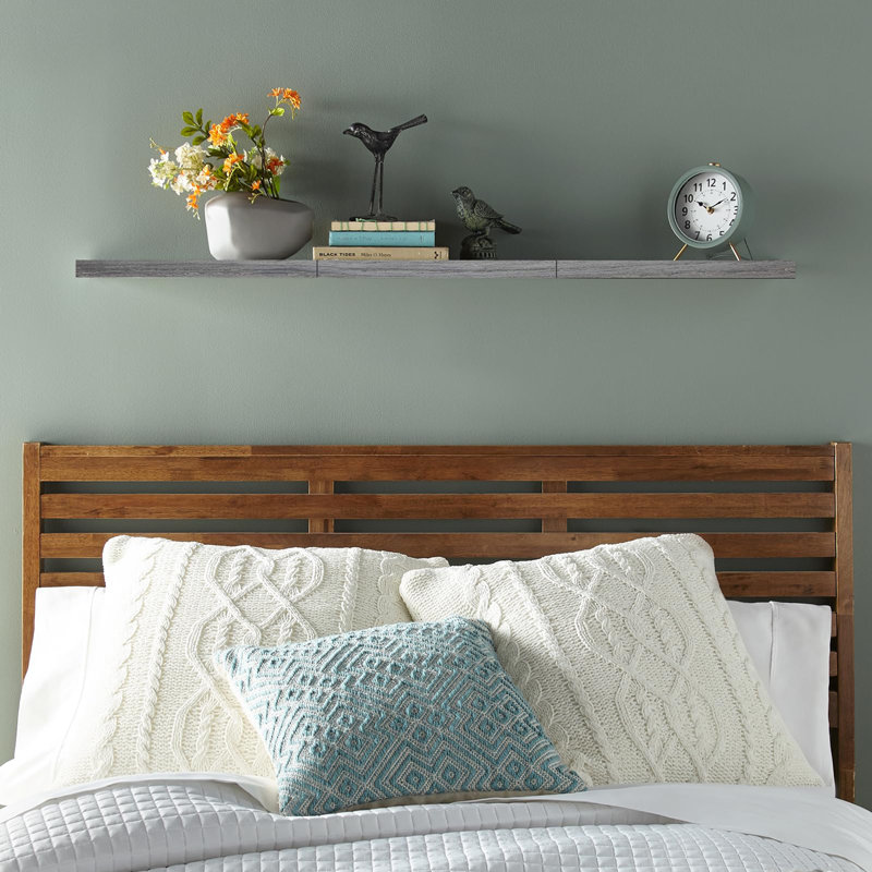 Ensemble de 3 tablettes flottantes, Gris