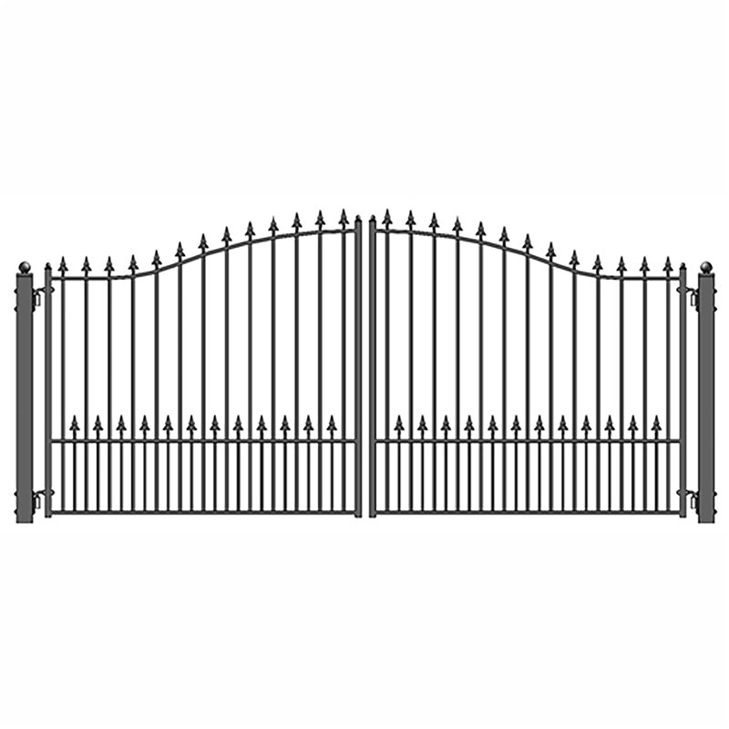 Munich 74.8 Ft. H Gate, 75" H x 168" W x 1.58" D