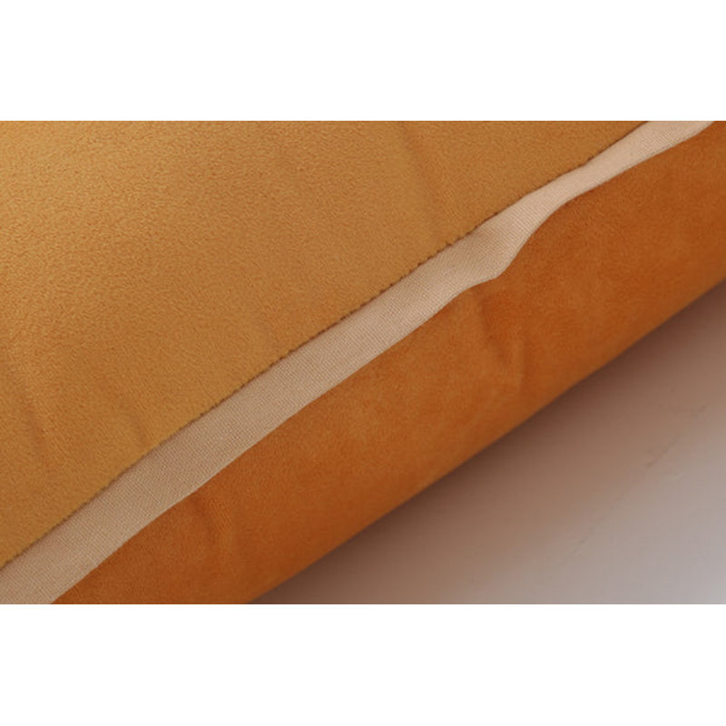 Coussin Flange Loden, Jaune, 18 po x 18 po