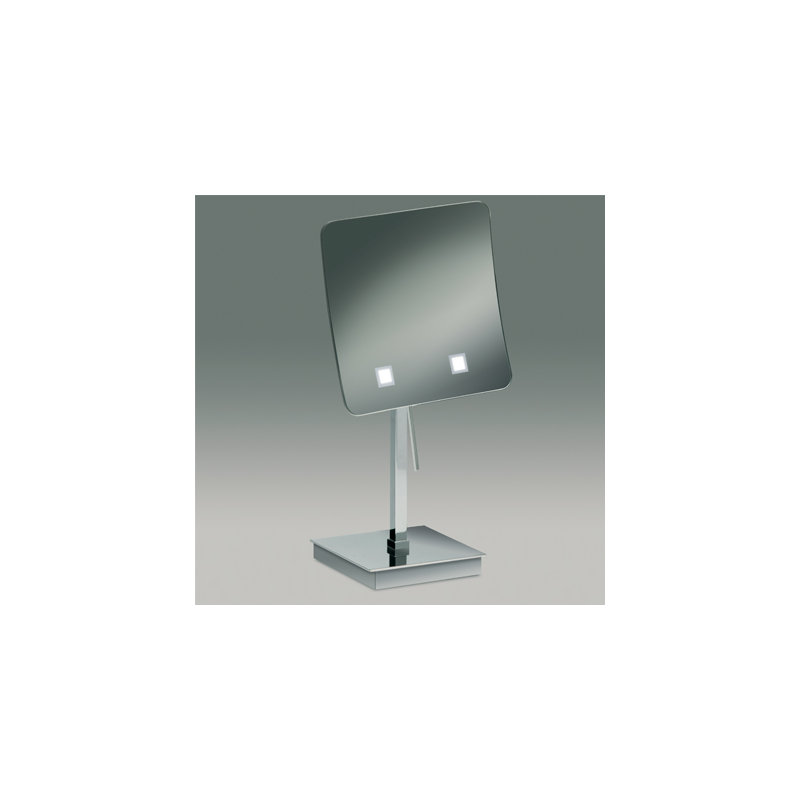 Miroir carré, Chrome