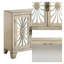 Console Nalani à finition blanche antique - solution de rangement élégante