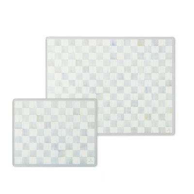 Sterling CheckGlass Cutting Board, Set Of 2