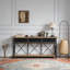 Table console à 3 tiroirs avec vestibule et tablette de rangement-1681047761