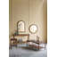 Miroir mural en bois avec cadre en bois de pin