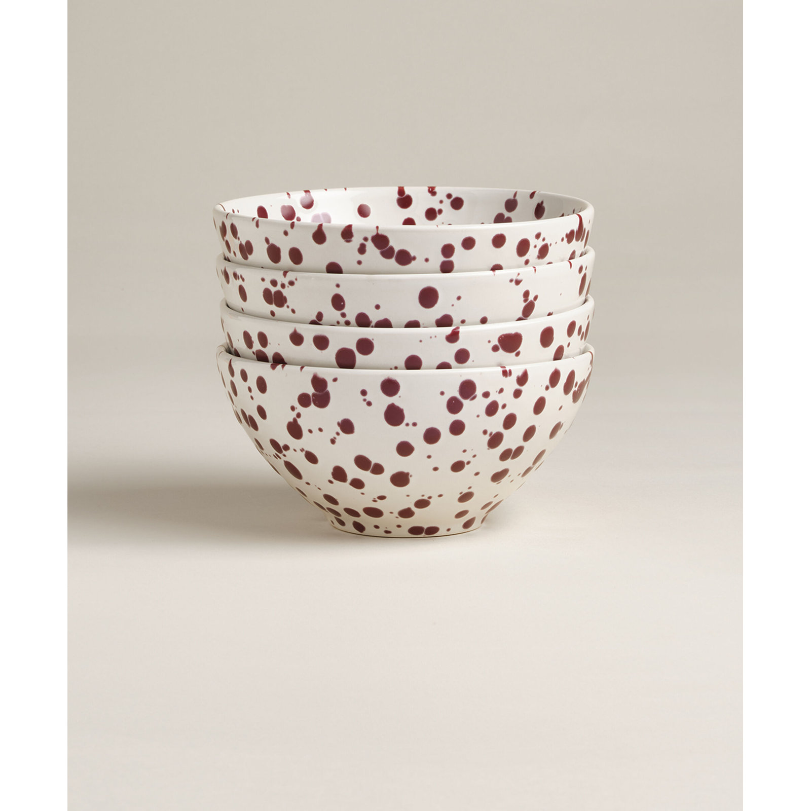 Year & Day Splatter Small Bowls, Purple