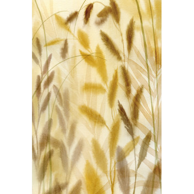 Gilded Wheat I by Grace Popp - Wrapped Canvas Print