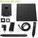 12 Inch Ceiling Mount Shower In Matte Black With Waterfall Tub Spout Option - Square Rainfall Head, Handheld Shower, Valve, Easy Installation & Hygiene Protocols Look Spout, Simple Practices