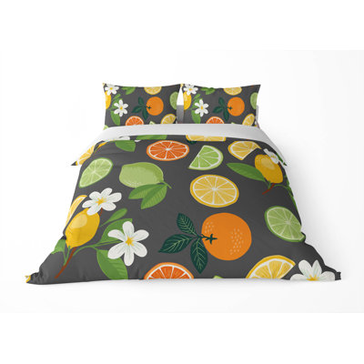 Sunny Citrus Lightweight Decorative Comforter Set