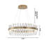 Lustre ovale moderne en cristal 1 lumière DEL-633891853-633891852