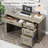Farmhouse 47" Executive Desk With Charging Station-135652691
