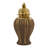8.5x8.5x16.3" Ceramic Ginger Jar with Lid