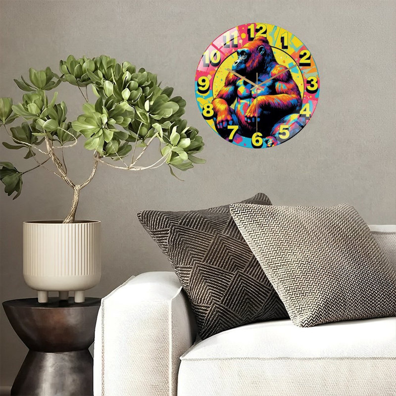 Horloge murale 12 po