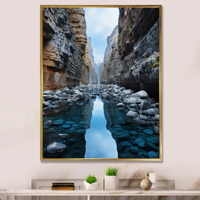 «Baelor Canyon Photo Eternels Eternels I», reproduction sur toile