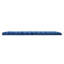 Tête de lit pour grand lit en velours bleu marine, tissu d'ameublement à point losangé, tête de lit réglable et contemporaine en velours, lit, style moderne-130155387