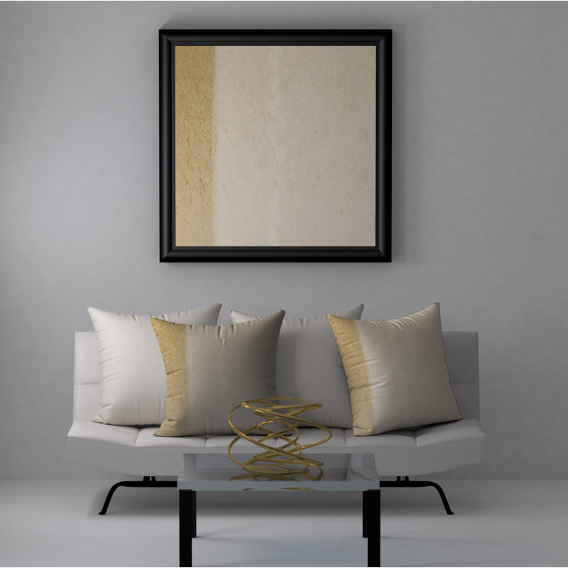 Housse de coussin et insert de coussin carré Eladio, H 18 po x l 18 po x p 5 po