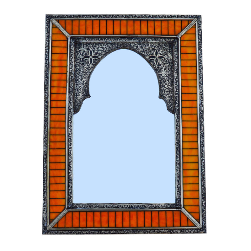 Flat Bone Wall Mirror
