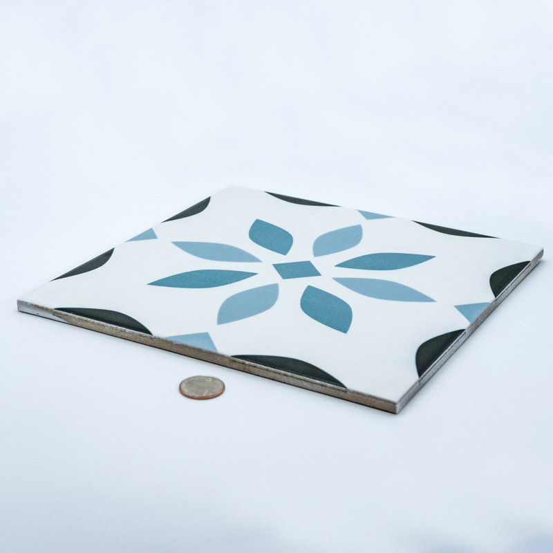 Vigo 10" x 10" Ceramic Singular Tile