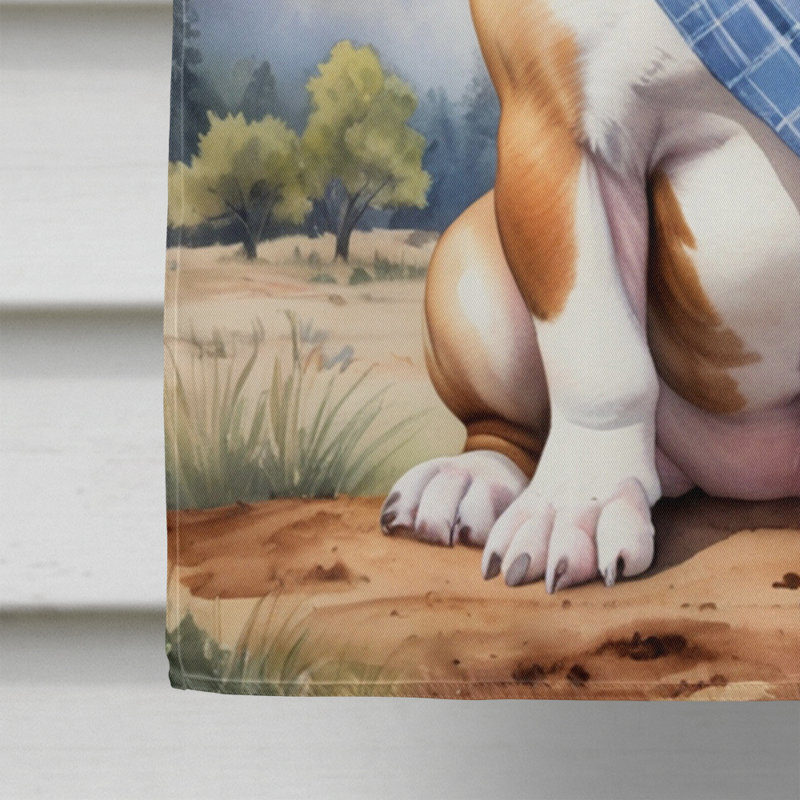 Drapeau Cowboy Welcome House, Bouledogue anglais