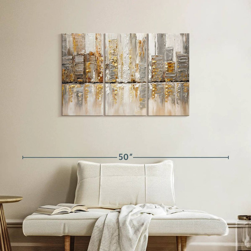Avery Streets II, 24" H x 38" W