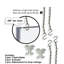 Clear Acrylic Hanging Ceiling Poster Frame