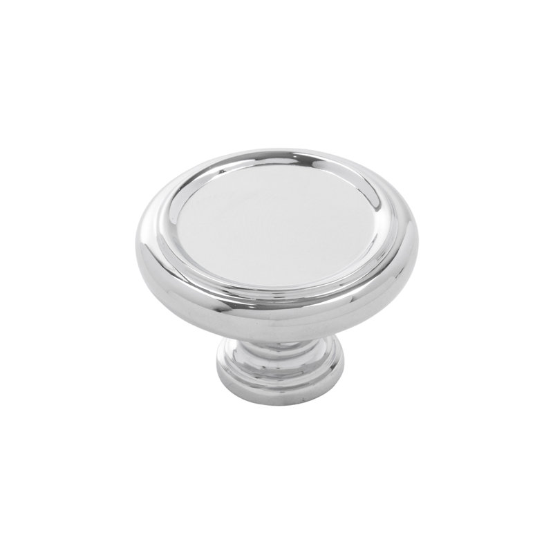 Berkshire 1.5" Diameter Round Cabinet Knob, Chrome