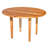 EcoDecor's Oasis Teak Solid Wood Dining Table in Earthy Teak-27059948-27059951
