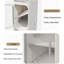 Plastic / Acrylic Frame Mounted Bathroom Cabinet