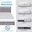 Base de lit tapissier Senata Linen-1190855300-1190855301