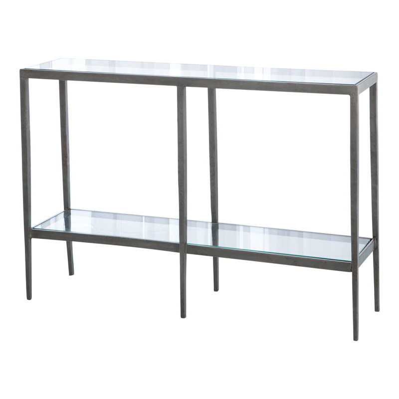 Laforge Console, Iron/Braised Brass
