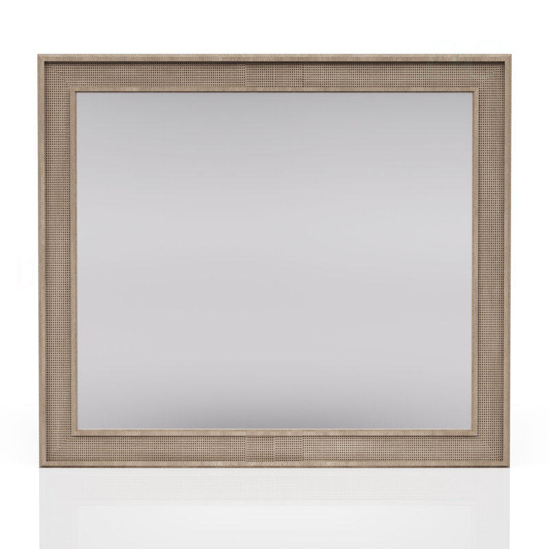 Miroir couleur canne sable